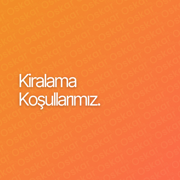 Kiralama Koşulları